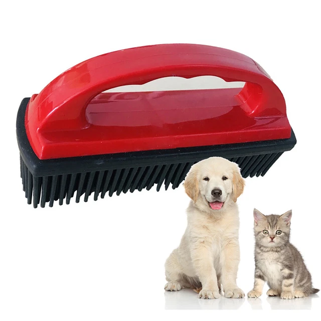Silicone Bathing Soft Dog Grooming Hair Shedding Remover Massage Comb Pet Brush