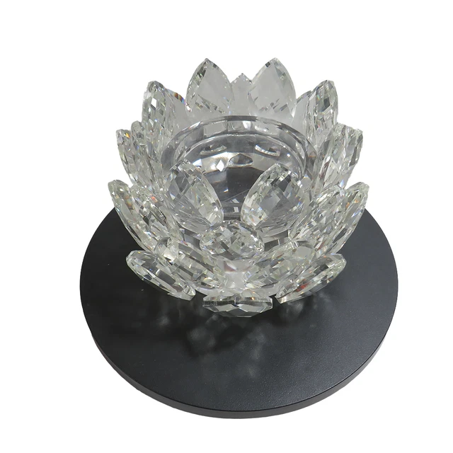 JM BY JULIEN Macdonald Large Lotus Flower Crystal Candle Holder £29.00