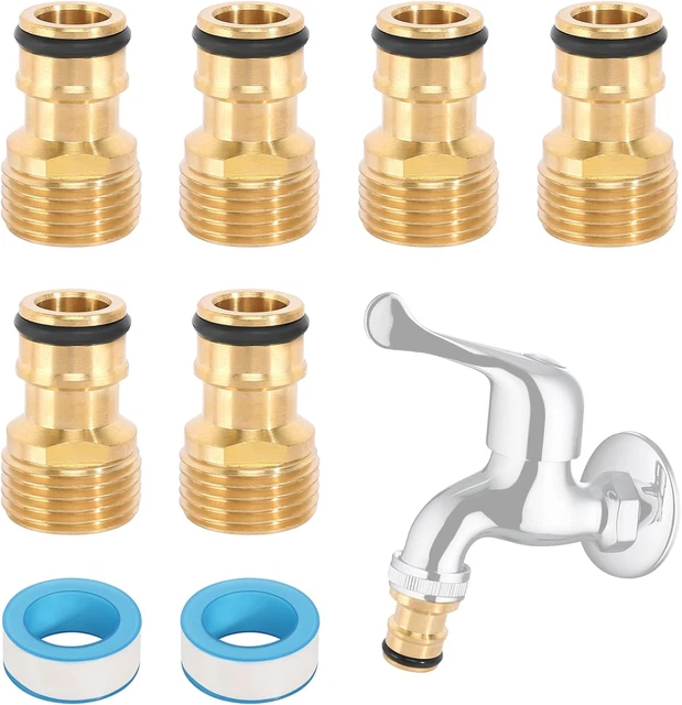 Watris Veiyi Wasserhahn Adapter - Schlauchanschluss Für Garten & Wohnmobil