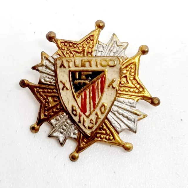 Athletic Bilbao Spanien Alte FUßBALL Anstecknadel sammel Pin