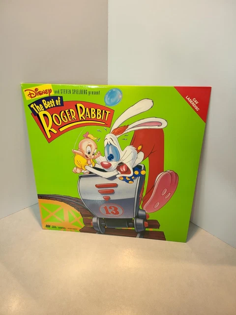 Roger Rabbit Jessica Rabbit Laserdisc Pic THE BEST OF ROGER RABBIT Laserdisc LD CAV WALT DISNEY RARE RECALLED BY ...