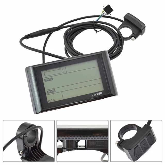 Pannello di controllo display LCD SW900 di alta qualità per e-bike e scooter el