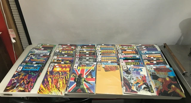 Valiant Comic Book Lot of (60) Mixed Comics - Solar Turok Eternal Warrior