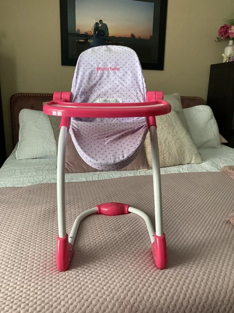 American Girl Doll Bitty Baby High Chair - preowned - Retired Item American Girl Doll Bitty Baby High Chair - preowned - Retired Item