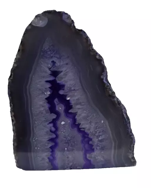 Achatgeode Amethyst  Druse Kristall Edelstein Achat Geode Bergkristall Quarz