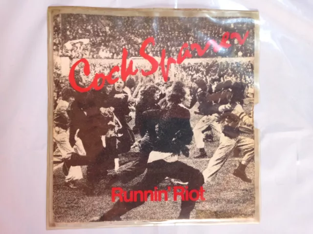 Cock Sparrer - Runnin' Riot 7" Single (Uk Demo - Fr 13710) - Decca