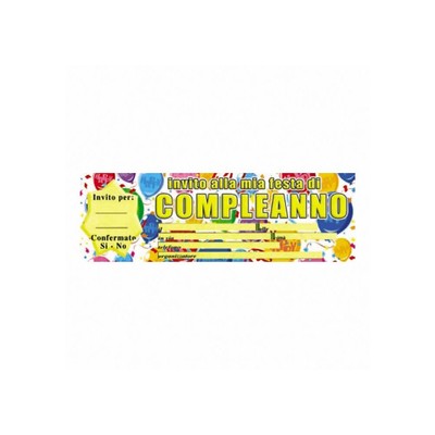 Aladdin INVITI BLOCCHETTO JUNGLE 20 PZ CARNET IN CARTA COMPLEANNO FESTE E PARTY 