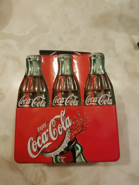 coca cola tin lunch box