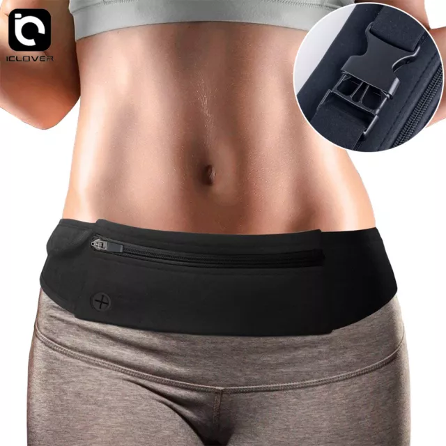 Waterproof Sport Waist Fanny Pack Belt Bum Pouch Camping Running Hiking Gym Bag