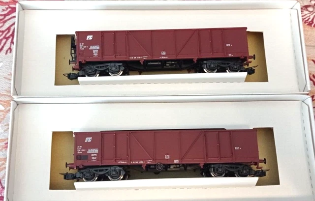 Marklin - 29484C-CC Carro aperto a sponde alte a carrelli SBB, tipo