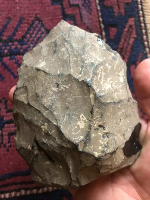 Acheulean Handaxe from Awash River Basin, Ethiopia Obsidian Volcanic Glass