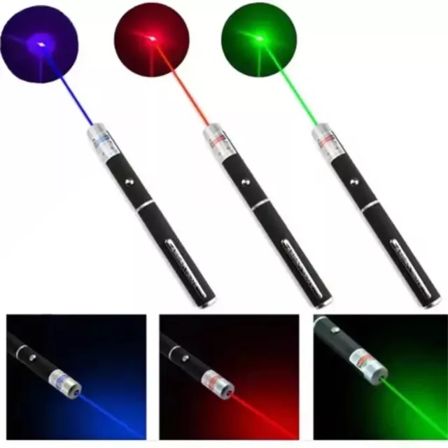 Red Laser Pointer 5mW High Power Pen Beam Light New USA