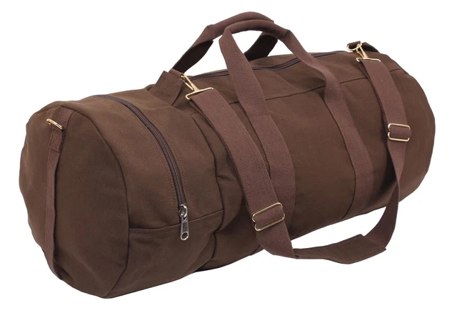 Rothco Canvas Double-Ender Sports Bag - Earth Brown