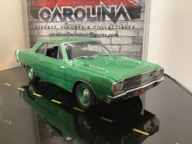 1:18 Highway 61, 1969 Dodge Dart GTS Mod Top Green on Black MA# 594