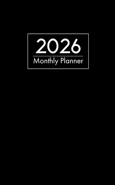 2026 MONTHLY PLANNER 12 Months from January 2026 to December 2026