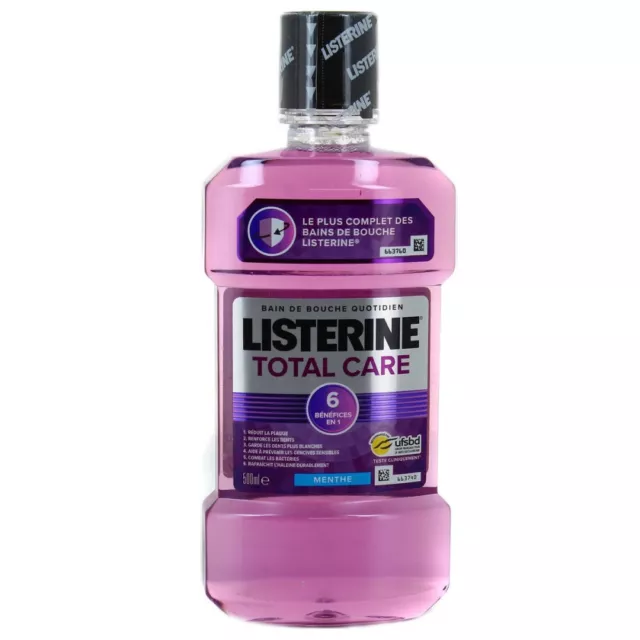 Listerine Bain de Bouche Total Care 500Ml