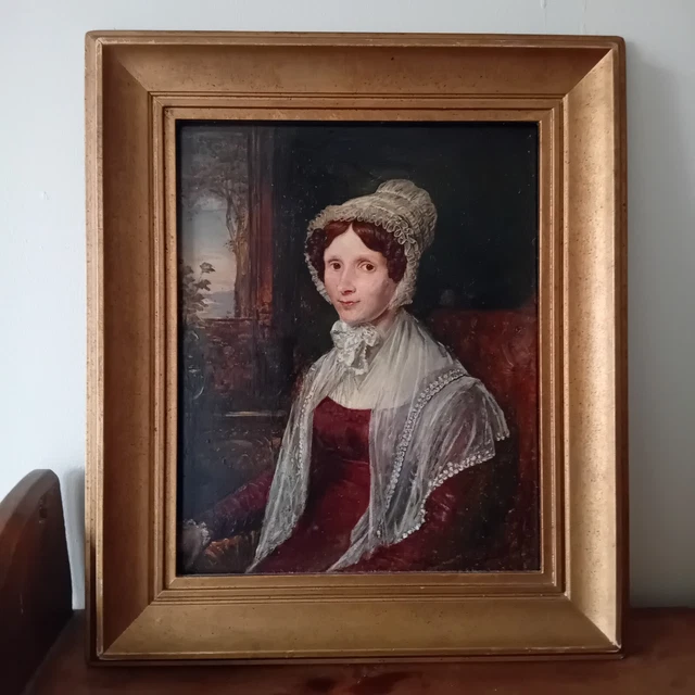 19TH CENTURY OIL painting Bonhams Provenence investment art lady in