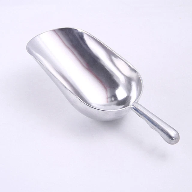 Pelle Multi-Usage Aluminium 18,5cm - Cuillère à Glace Farine Sel Sucre - Qualité Alimentaire
