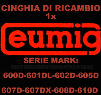 CINGHIA PROIETTORE EUMIG MARK 605 D EXTRA STRONG FRESCA DI FABBRICA 605D SUPER 8 
