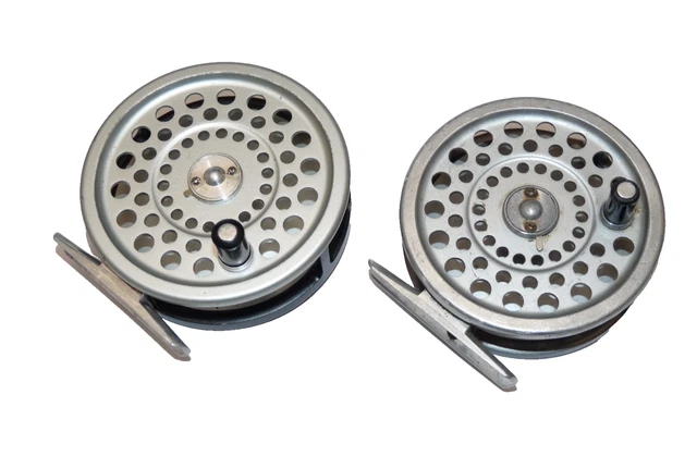Moulinet Hardy Pour Saumon - Occasion Avec étui - Pêche à La Mouche Rivière