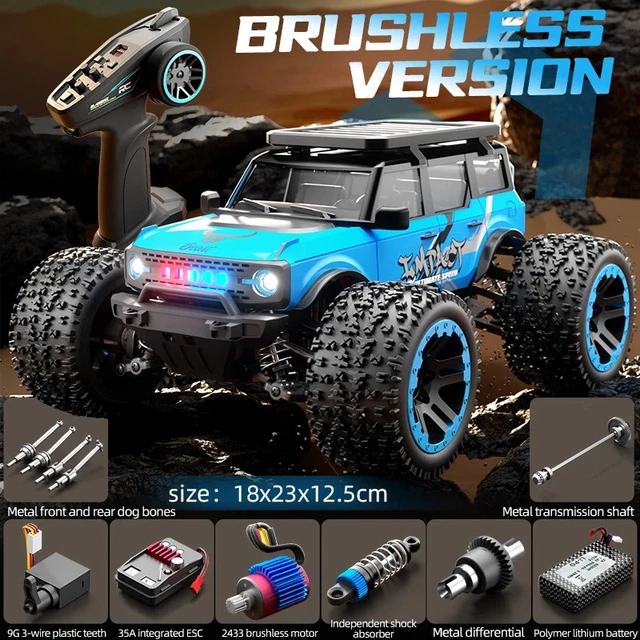 SG201 MAX RACING Full Scale 1:20 4WD High Speed Car LED Simulation Hard ...