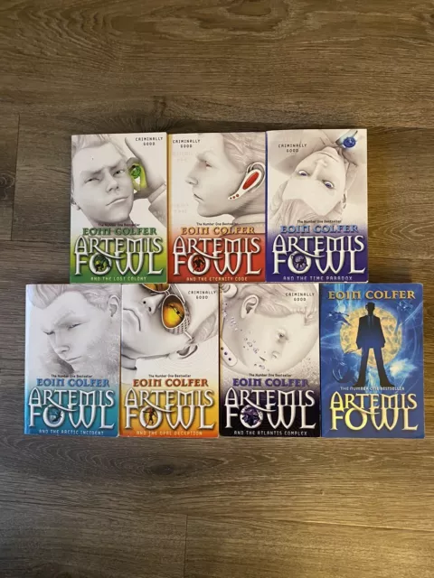 Artemis Fowl 7 Books Collection Paperback Set By Eoin Colfer