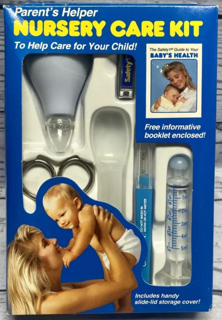 Vintage Safety First 1st Parent's Helper Nursery Care Kit *New Old Stock*
