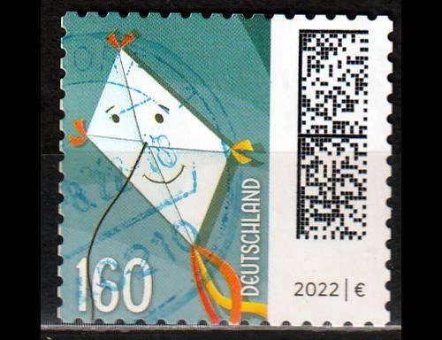 Bund BRD Welt der Briefe 160 ct SK Briefdrache - Mi. 3654 gestempelt