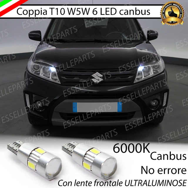 LUCI POSIZIONE A LED LUCI TARGA A LED CANBUS SMART FORTWO NO ERROR - Foto 10