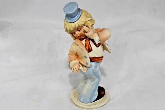 Vtg 1986 Gerhard Skrobek Goebel Limited Edition Under The Big Top OOPS Figurine