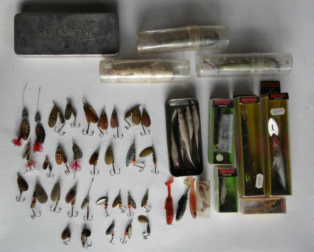 Leurres de pêche type rapala - Sport & Plein air
