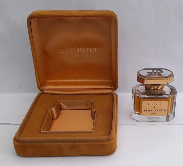 Flacon Factice Vintage Jean Patou - 60 Ml (Vide) - Pour Décoration Ou Collection