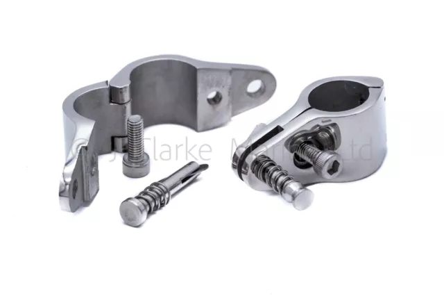 HD Bimini fitting 3/4" 7/8" 1" 316 Stainless steel boat cover canopy sprayhood