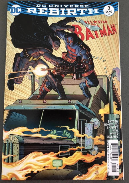 DC Comics Rebirth All Star Batman #3 Snyder Romita 2016 NM