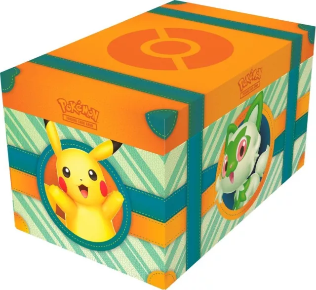 Pokemon Paldea Adventure Chest Sealed New English Pikachu Promo Card PSA 3
