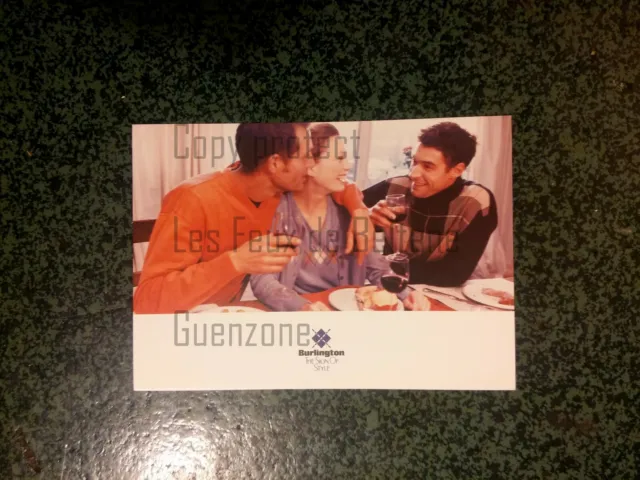BURLINGTON MENSWEAR   pub advert carte postale postcard
