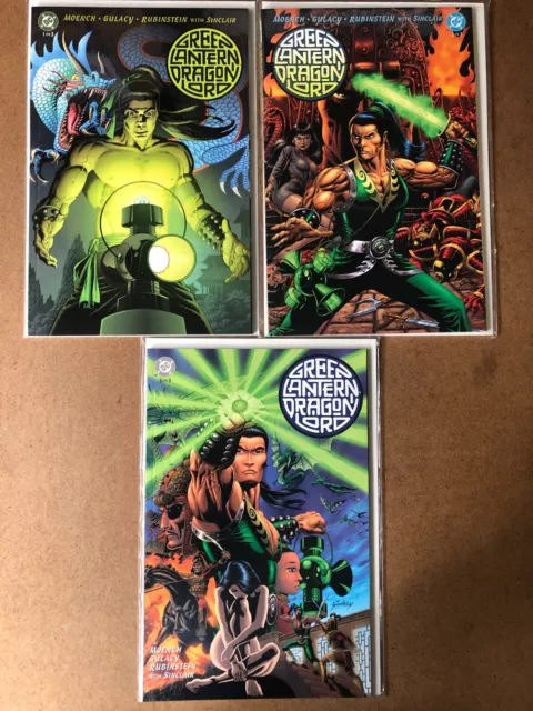 Green Lantern Dragon Lord #1 2 3 Set (Nm) 2001 Dc Comics Doug Moench Paul Gulacy