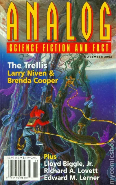 Analog Science Fiction/Science Fact Vol. 123 #11 VG 2003 Stock Image Low Grade