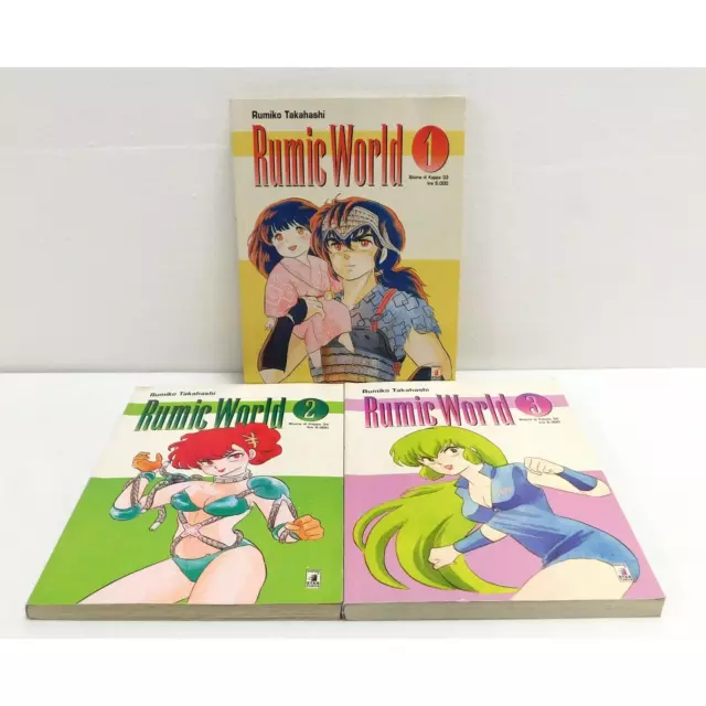 Rumiko Takahashi Rumic World 1-3 Completa 1997 Star Comics