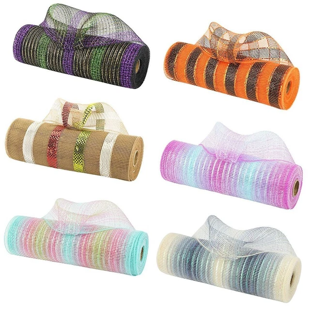 Rubans polyvalents en maille d'or parfaits pour l'artisanat et la décoration in