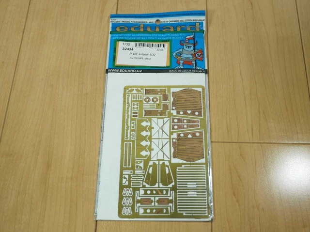 140 Eduard 1/32 Curtis P-40F Exterior Photo-Etched Parts For Trumpeter 32434