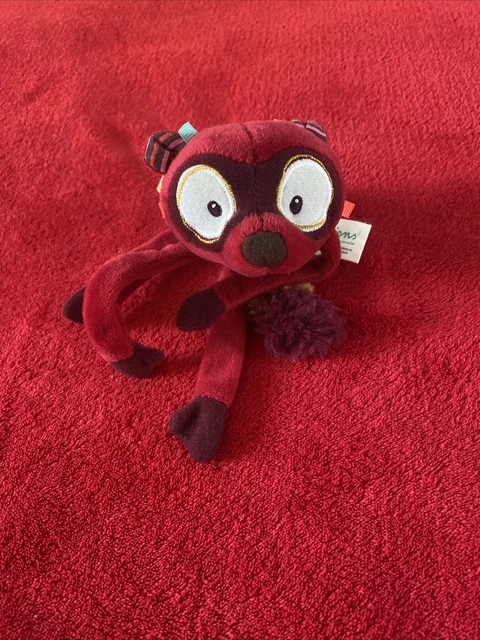 Doudou Vibrant Dansant Georges Le Limurien Queue Étirable LILLIPUTIENS NEUF