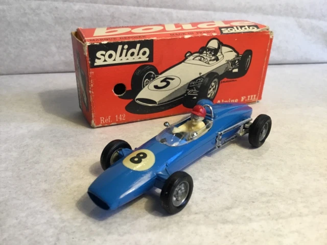 無料発送 1965 アルピーヌ ソリド 1/43 F3 おとなしく ミニカー