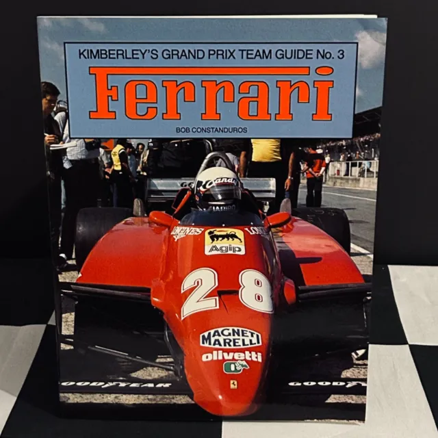Ferrari Kimberleys Grand Prix Team Guide No 3 Book 1983 Gilles Villeneuve Pironi
