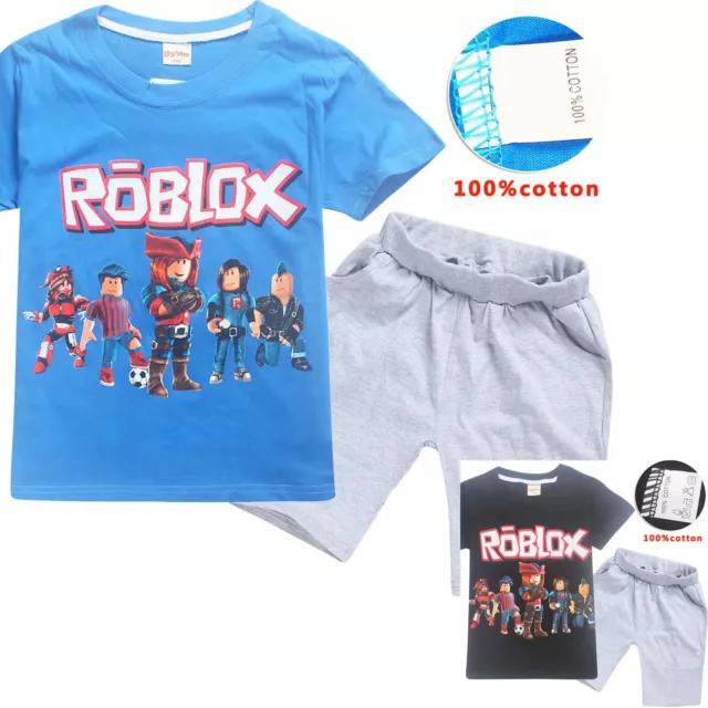 Roblox 005 Boys Girls Unisex Kid's T Shirt 100% Cotton AU Shop