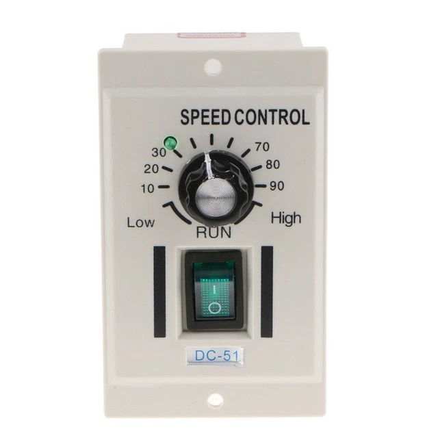 Regolatore Velocità Motore CC 500W Output 0-240V DC per Motori a Spazzole e Magnetici Permanent Piccolo per uso industriale