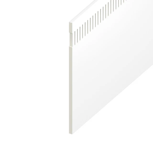 VENTED SOFFIT BOARD 200mm White uPVC Rafter Fitting 5m Length £28.99 ...