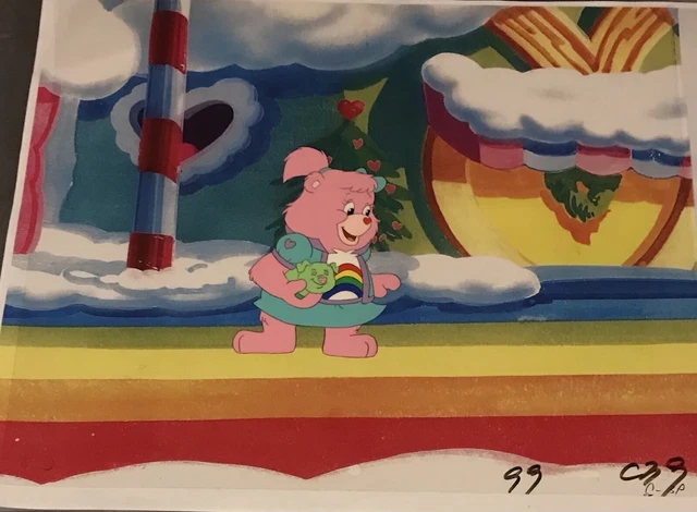 CARE BEARS Original Production Animation Art Cel  NELVANA