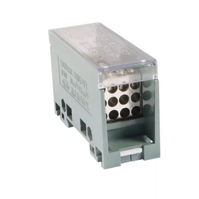 1 In 12 Out DIN Rail Terminal Blocks 690V Connectors Distribution Block