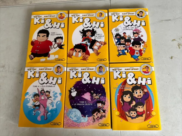 Lot de 4 Manga Ki & Hi Tome 1, 2, 3 et 4